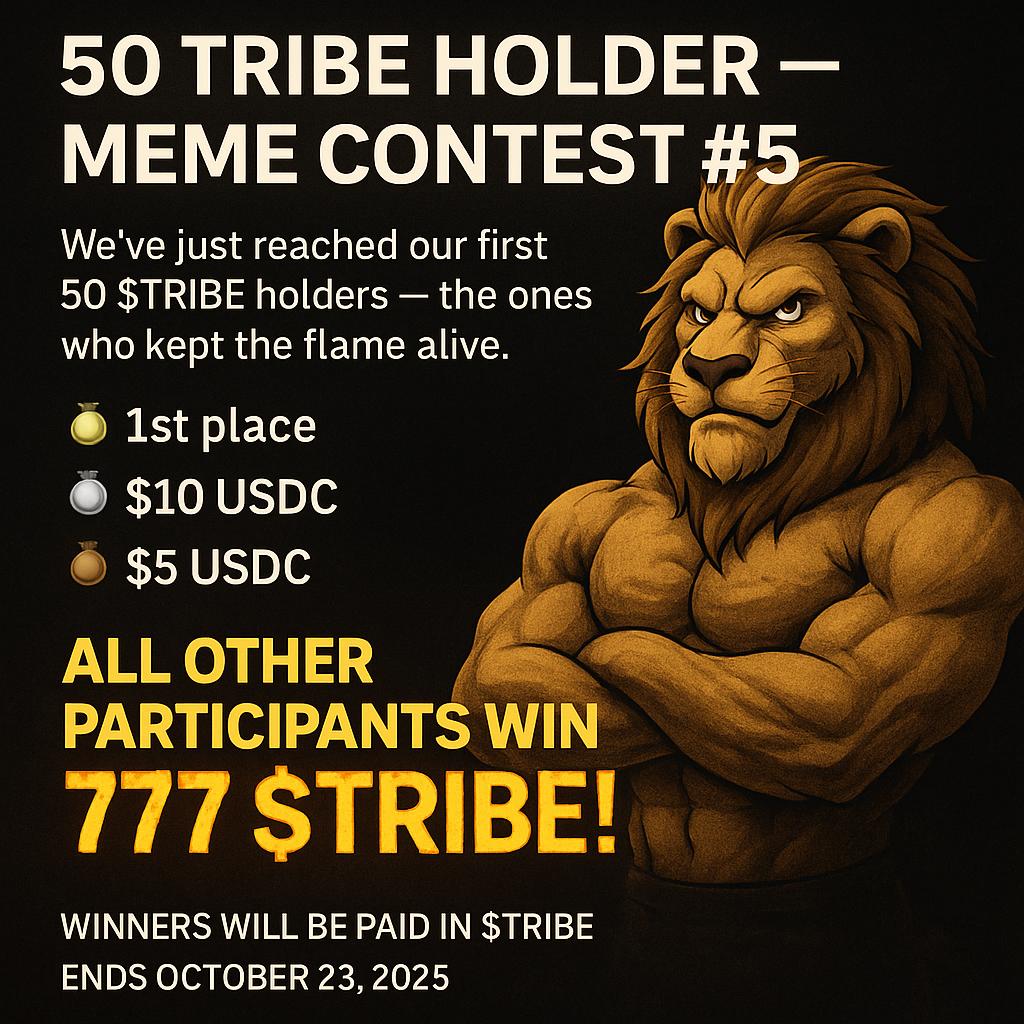 TribeCoin tweet media