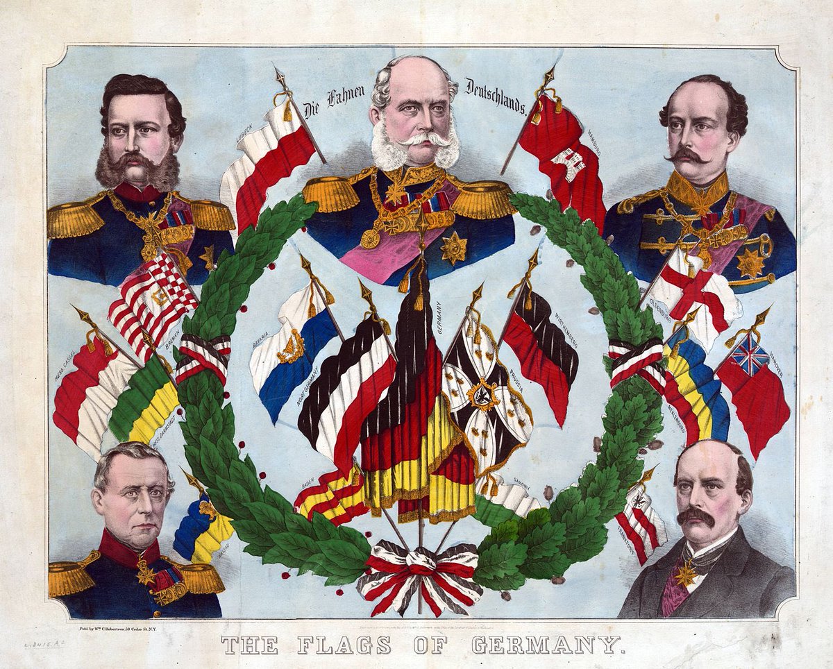 „The Flags of Germany“ (1870)