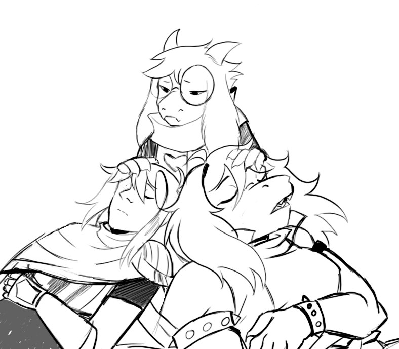 PelmenyaOwO's tweet image. #DELTARUNE