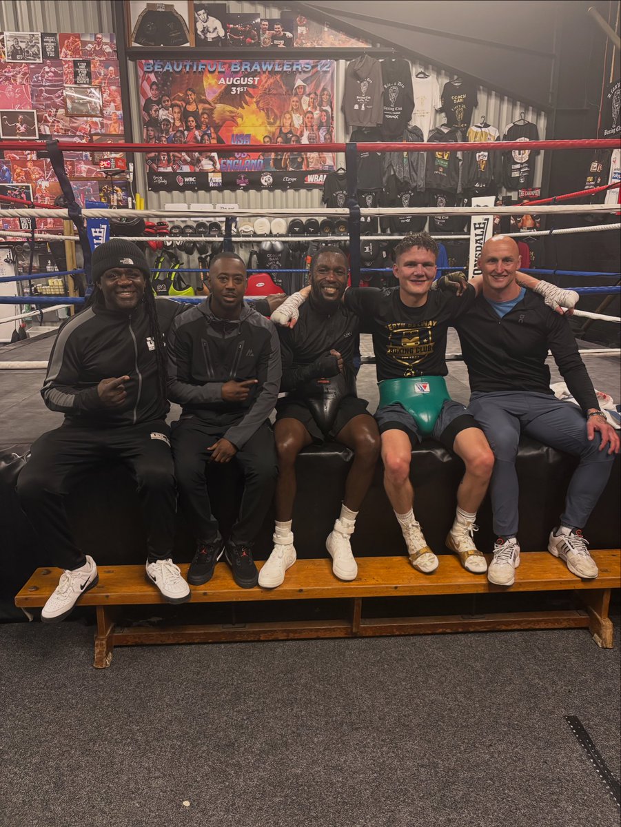 Quality sparring tonight down in Nottingham with ekow essuman 🥊