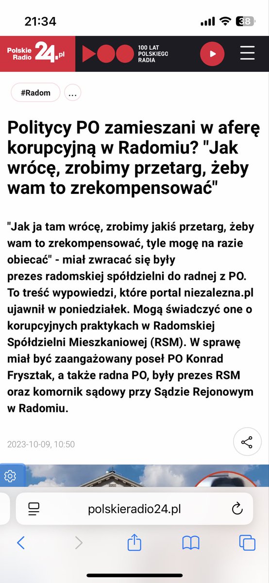 <a href="/KonradFrysztak/">Konrad Frysztak</a> <a href="/ko_klub/">Koalicja Obywatelska 🇵🇱✌️</a> <a href="/Platforma_org/">PlatformaObywatelska</a> <a href="/WZembaczynski/">Witold Zembaczyński🇵🇱</a> <a href="/KTruskolaski/">Krzysztof Truskolaski</a> <a href="/ArkadiuszMyrcha/">Arkadiusz Myrcha</a> <a href="/krawczyk_michal/">Michał Krawczyk</a> <a href="/Dariusz_Jonski/">Dariusz Joński MEP🇵🇱🇪🇺</a> <a href="/MichalSzczerba/">Michał Szczerba</a> <a href="/krzysztofbrejza/">Krzysztof Brejza</a> <a href="/Arlukowicz/">Bartosz Arlukowicz</a> 50 tys. Łapówki!!!