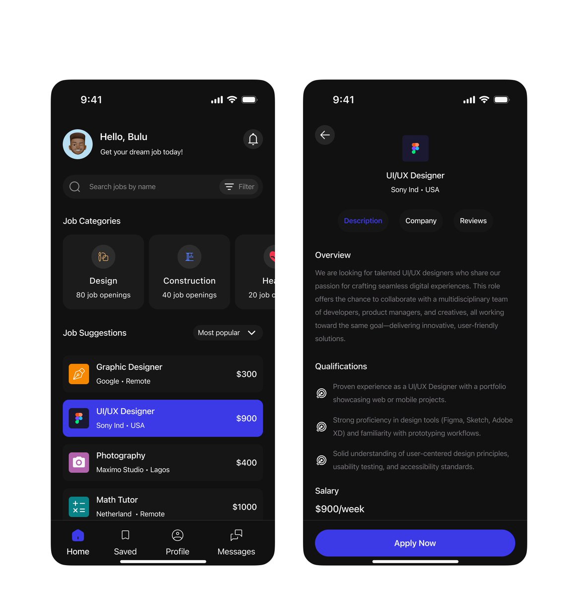 sia_eth's tweet image. Before you go to bed tonight, I want you to think of how simple it would be to see job offers, their pay rate, locations and qualifications by using just one application. 

It cost $0 to repost my design and let the world see what I do. 

I appreciate you while you&apos;re here