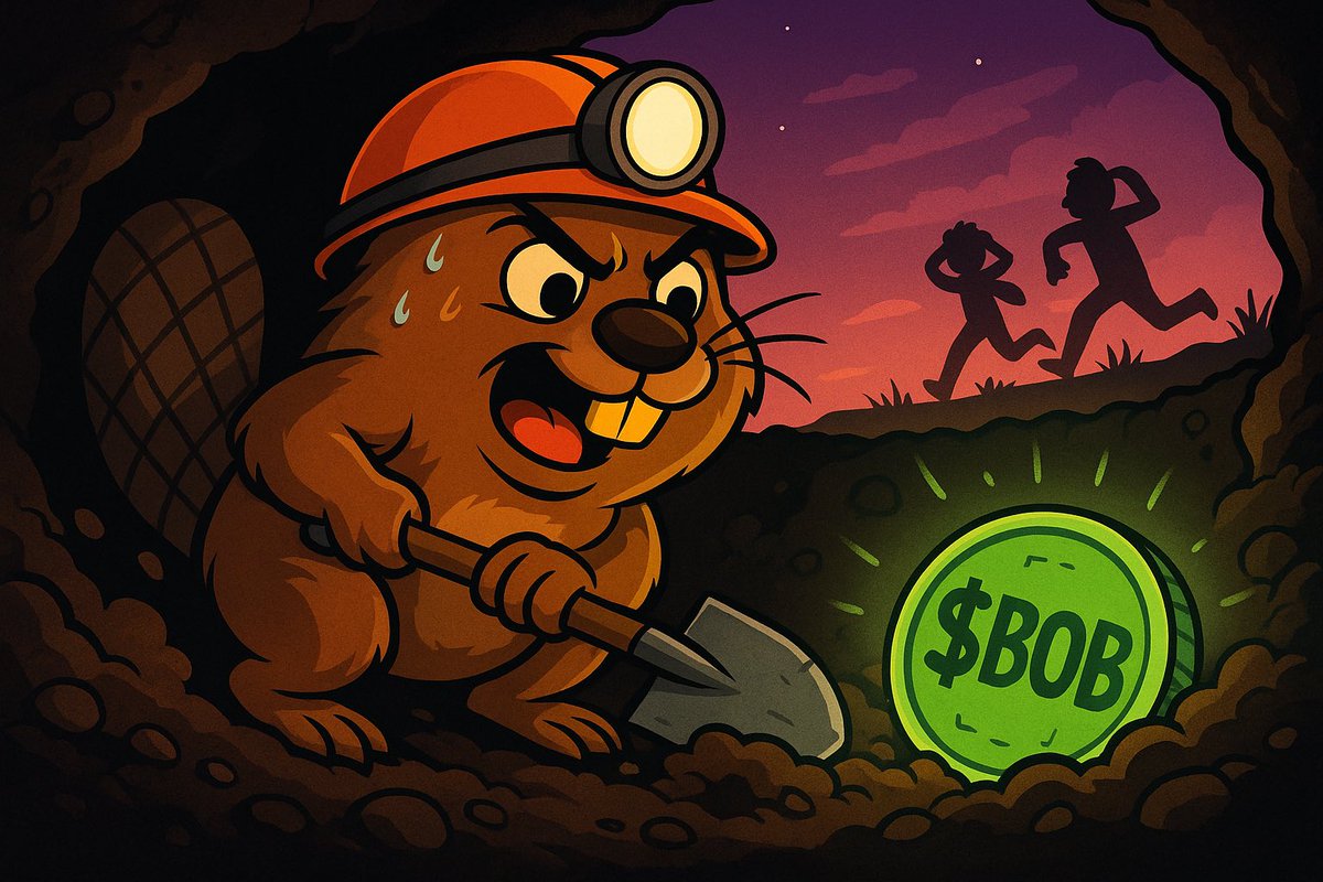 While they panic,

I dig, kurwa.

There’s gold under every dump. $BOB don’t die, he tunnels.