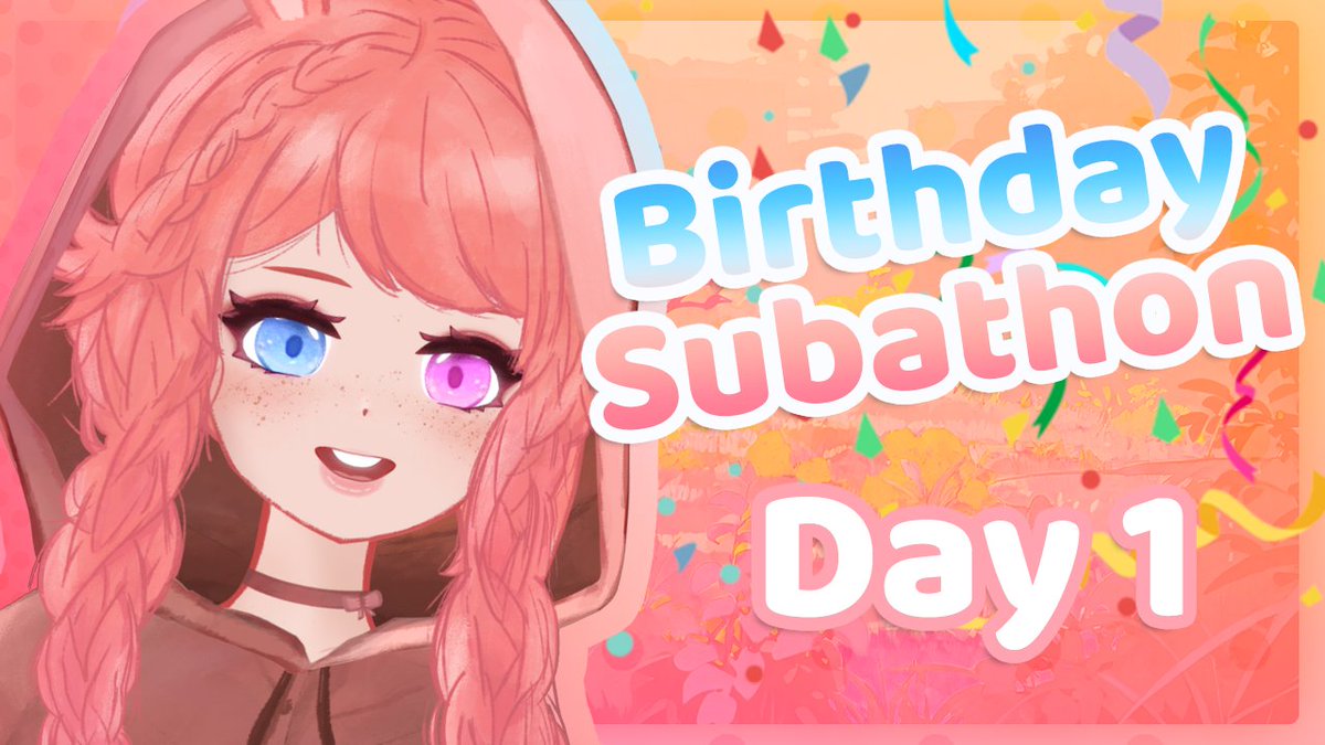 BIRTHDAY DEBUT STREAM IS LIVE
twitch.tv/LilBunnny