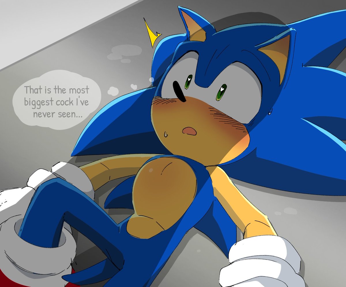 “Uh..you sure that can fit inside me..? It's uh really huge...”