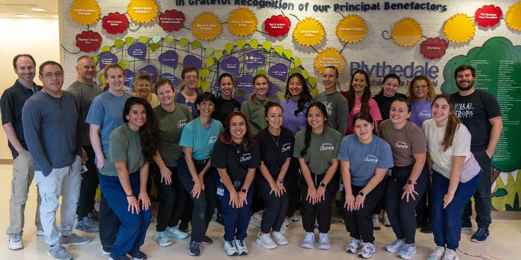 We’re so excited to celebrate Physical Therapy Month and shine a spotlight on our amazing pediatric physical therapists! Thank you for everything you do for our kids. 💙 #PhysicalTherapy #PedPT #PedsPT #PediPT