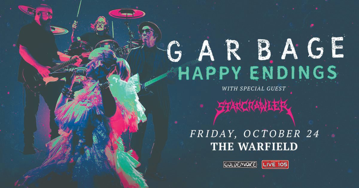 AmoebaSF's tweet photo. ✨Follow us &amp; Retweet for a chance to win a pair of tickets to see @garbage w/ @thestarcrawler at @thewarfield on Friday, October 24th! https://t.co/JQRmWsHAYb