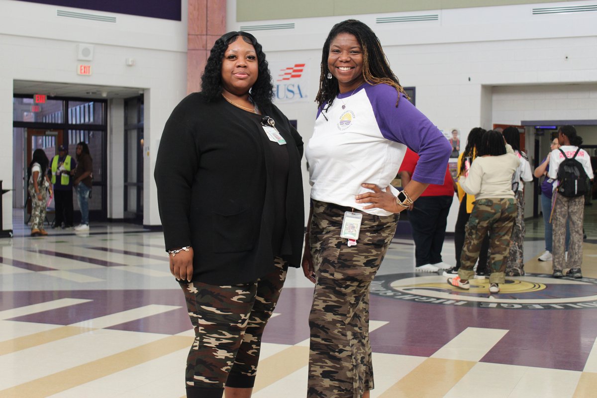 WBECHSWarrior's tweet image. Camo Homecoming Day!!! 💜💛

#WarriorNation #homecomingweek #WarriorPride