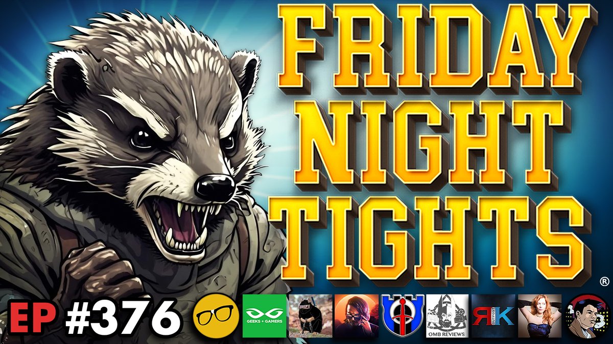 Friday Night Tights #376 w <a href="/TheAngryBadger3/">The Angry Badger</a> 

<a href="/DDayCobra/">Jeremy Prime</a> <a href="/heelvsbabyface/">Heel vs Babyface</a> <a href="/OMBReviews/">OMB Reviews</a> <a href="/ComixDivision/">Comix Division</a> <a href="/KinelRyan/">Ryan Kinel - RK Outpost</a> <a href="/QTRBlackGarrett/">1/4 Black Garrett</a> @ShadMBrooks <a href="/ChrissieMayr/">Chrissie Mayr🇺🇸</a> and <a href="/disparutoo/">Disparu</a>

#FridayNightTights
w/<a href="/GeeksGamersCom/">Geeks + Gamers</a>
is GOING LIVE👇

🔥youtube.com/live/loWpySp1n…🔥

Also on Rumble: