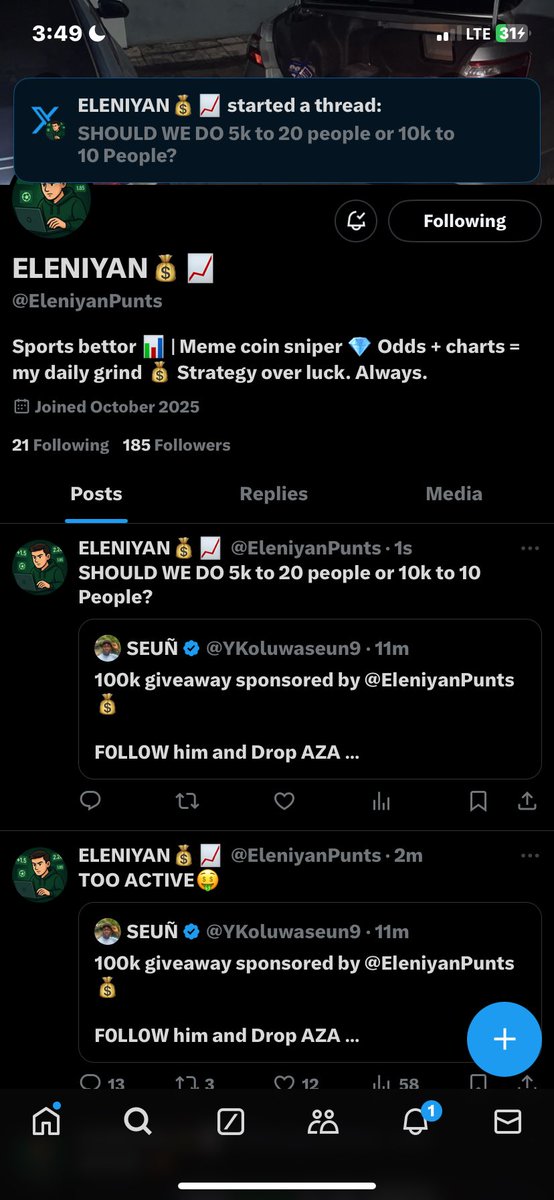pappyjclassic2's tweet photo. @EleniyanPunts 8126405741
Opay https://t.co/g6L0hwyem0
