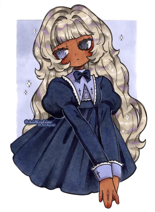 I named her Willow || Markers and Ink
