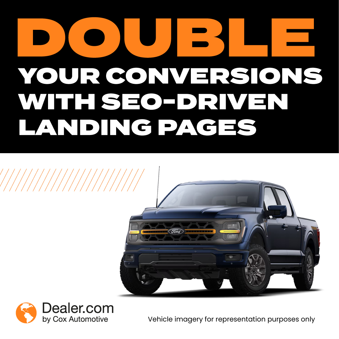 Accelerate My Inventory (AMI) replaces image-based promotional content with HTML-optimized specials and landing pages to double your conversions and increase engagement.

Read the case study to learn more: cox.auto/uje0J