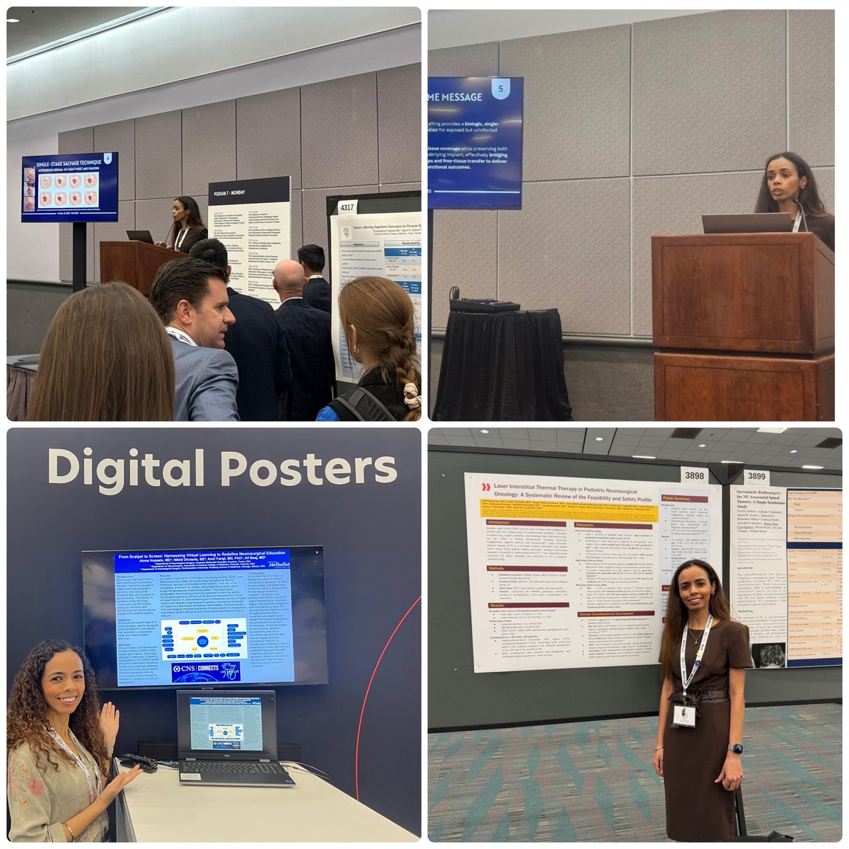 Amna Hussein (@theamna1) on Twitter photo Grateful to celebrate my fourth anniversary presenting at #CNS2025. Deep thanks to my institution for the support <a href="/MethodistHosp/">Houston Methodist</a> , to my mentors for their guidance, and to the incredible teams behind every project. Honored to share our work on this inspiring stage once again. ✨ Grateful to celebrate my fourth anniversary presenting at #CNS2025. Deep thanks to my institution for the support <a href="/MethodistHosp/">Houston Methodist</a> , to my mentors for their guidance, and to the incredible teams behind every project. Honored to share our work on this inspiring stage once again. ✨