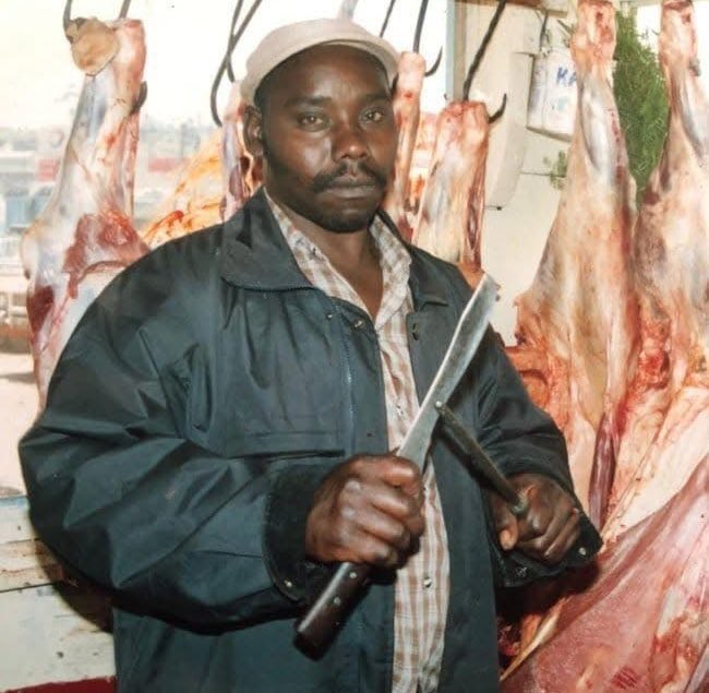 Githinji, The Kenyan Proffessional  Butcher !!