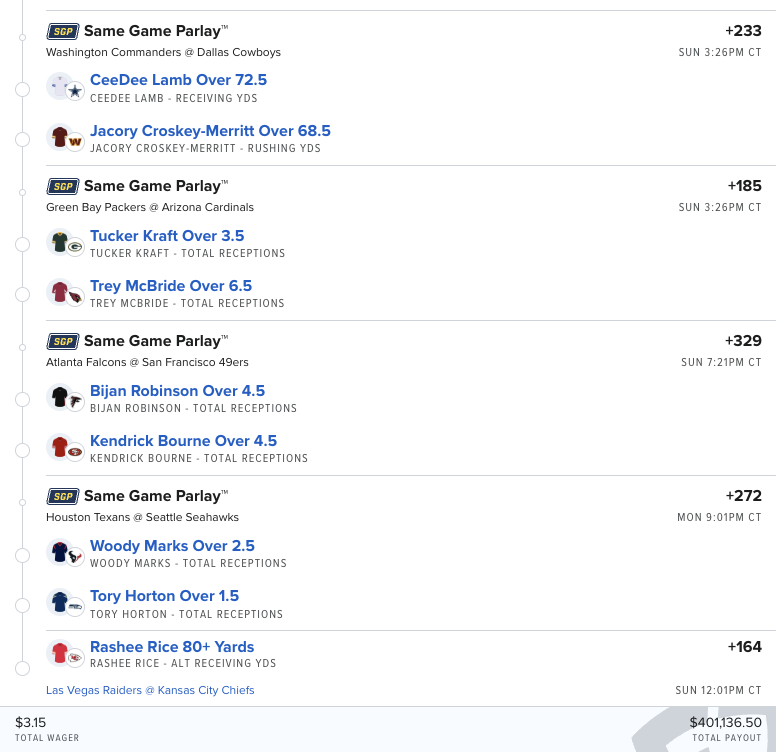 🏈NFL Receipt Lotto🏈

💥$3.15➡️$400,000

💰$50,000 giveaway if it hits

🚨Must Like/RT/Follow🚨

⬇️Quicklink in Comments