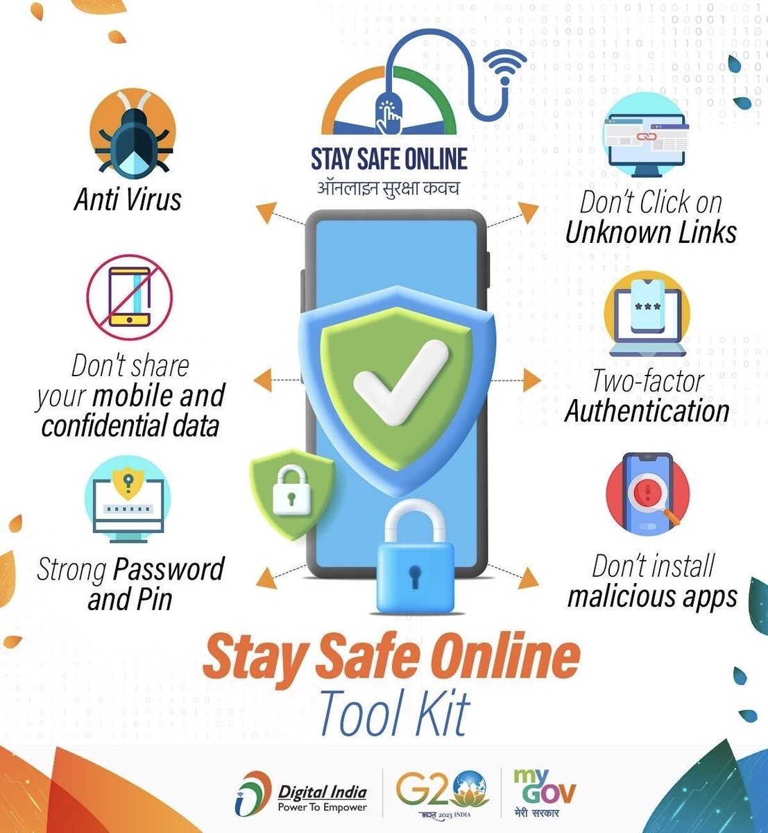 KoredeSec's tweet image. Day 17/31 - Safe Mobile Device Practices 📱
Your phone holds more personal data than your laptop treat it like a vault.
Here’s how to stay secure on mobile 👇
@ireteeh @segoslavia @akintunero @Cyblackorg @OnijeC @_DeejustDee
#CyberSecurityAwarenessMonth