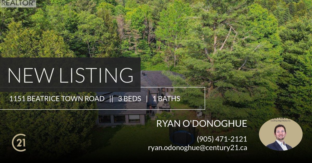 📍 New Listing 📍 Take a look at this fantastic new property that just hit the market located at 1151 Beatrice Town Road in Bracebridge (monck (bracebridge)). Reach out here or at (905) 471-2121 for more information

Ryan O'Don... homeforsale.at/1151_BEATRICE_…