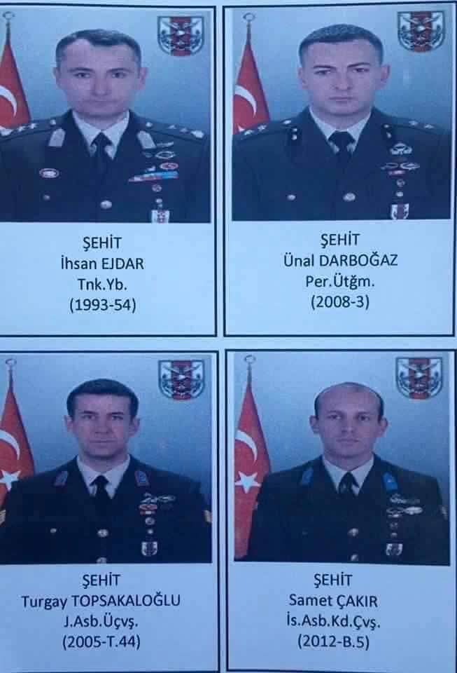 2015'in Ekiminde, Kocatepe'den uğurladık. Biz bu acıyla çok sınandık. Bir gazete küpürünün de dediği gibi:
"Gencecik bir fidan gibi,
Düştüler 
Toprağa... 
Vatanı, 
daha bir Vatan,
Bayrağı, 
daha bir al,
yapmak için...
Seçilmiş bilinmeyenlerdi... 
Ve,
Hep öyle kalacaklar..."