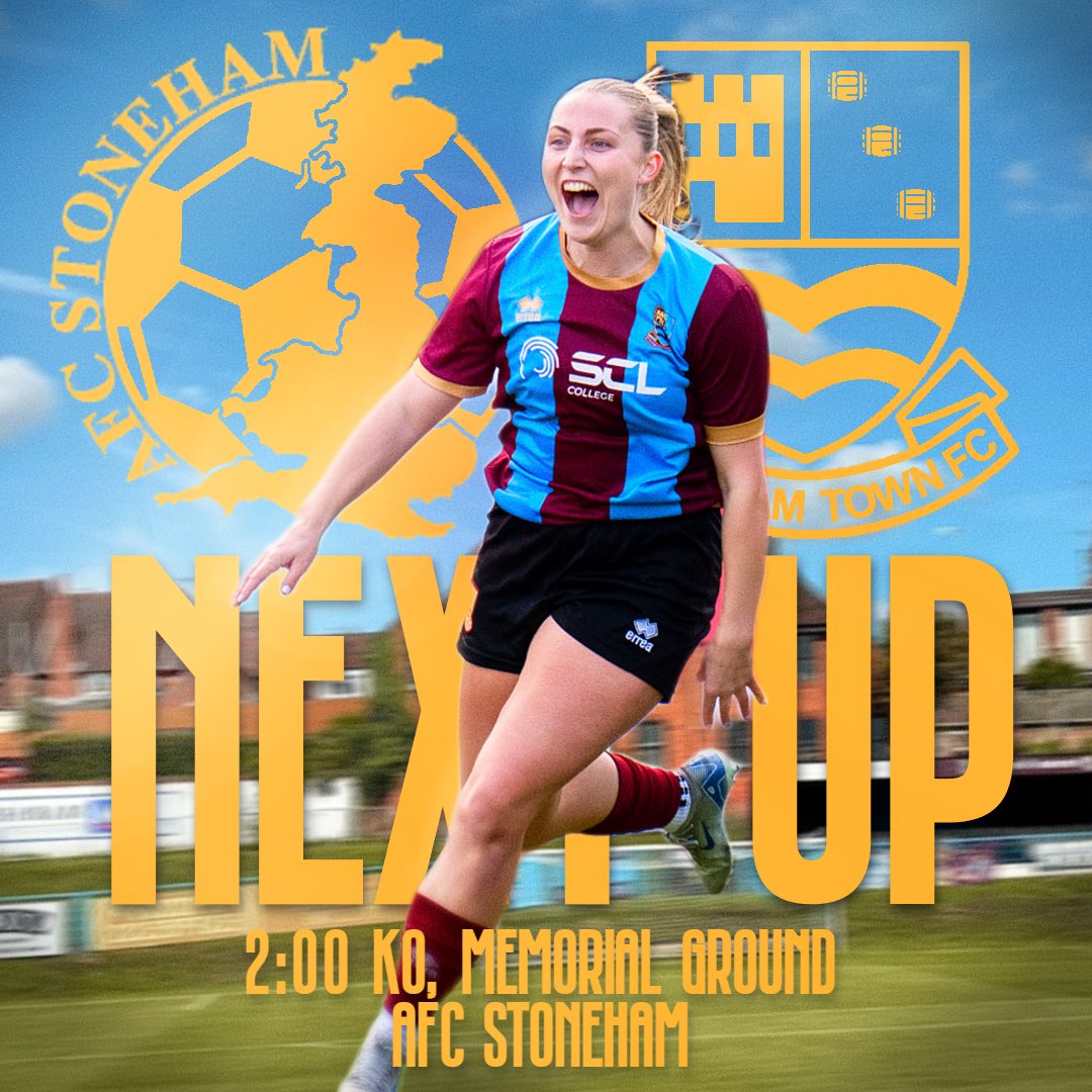 𝗡𝗘𝗫𝗧 𝗨𝗣 🔜 <a href="/StonehamAFC/">AFC Stoneham Ladies</a> (H)