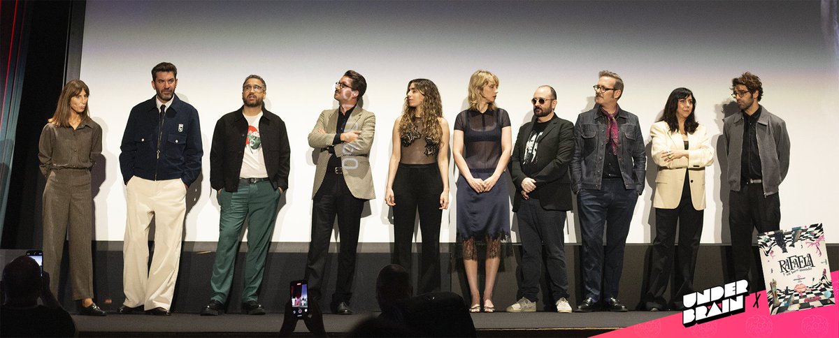 underbrain's tweet photo. Hoy nos hemos echado unas risas con «Rafaela y su loco mundo» de @AnibalRuido @ArturoValls #IngridGarciaJonsson @_CarmenRuiz @enjutomojamuto @DavidVerdaguer #CarlosAreces  @a3tresmedia @atresplayer @atresmediacom @sitgesfestival 🙂 https://t.co/uRuzaB30Uk