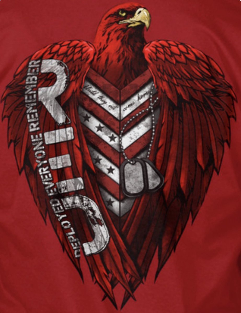 It’s Red Friday! Please keep our troops in your prayers!
#REDFriday