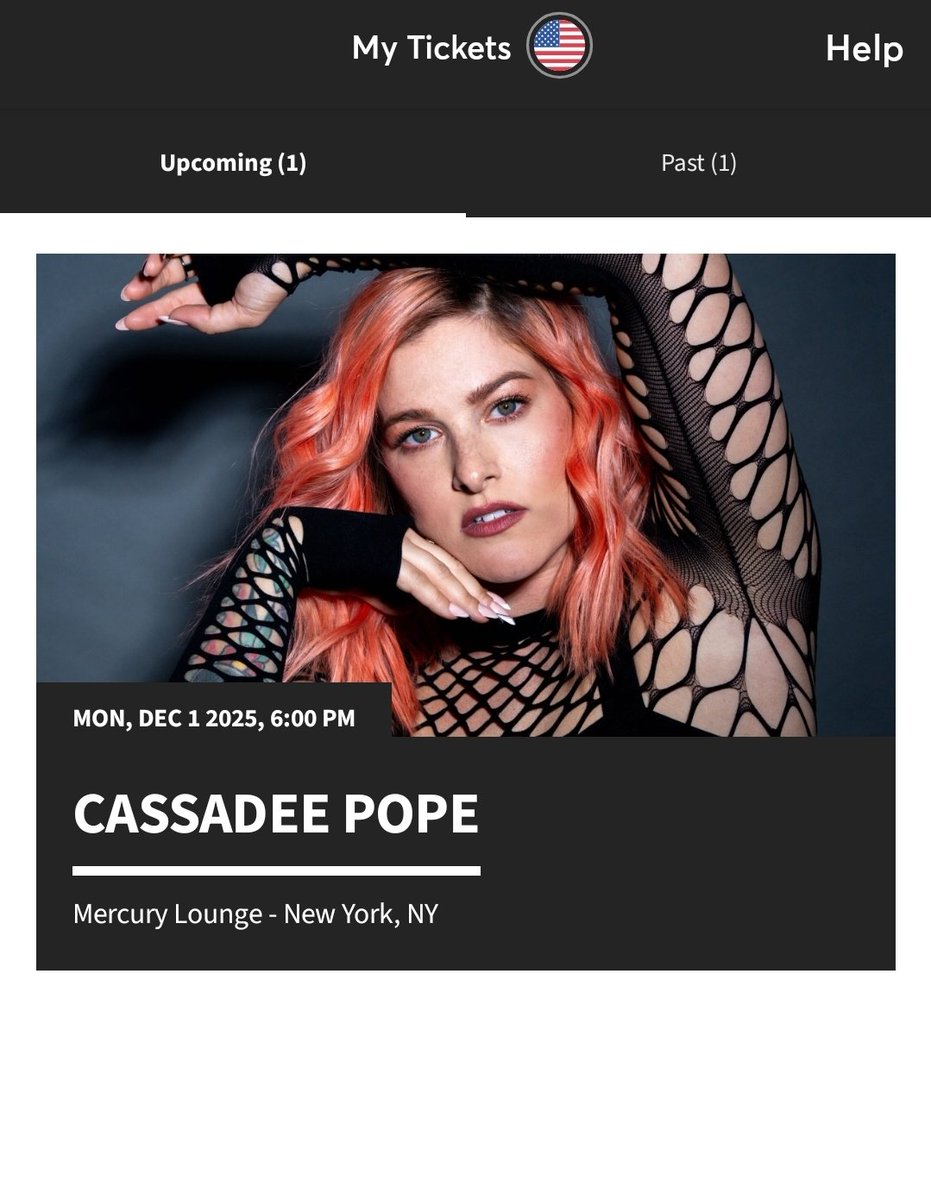 _mykieee's tweet photo. @CassadeePope AHHHHH 😍😍🧡 GET TO SEE MY FAVORITE 22 DAYS BEFORE MY BIRTHDAY !!!! SOOOO EXCITED 😊 https://t.co/KzXGVEwzfE