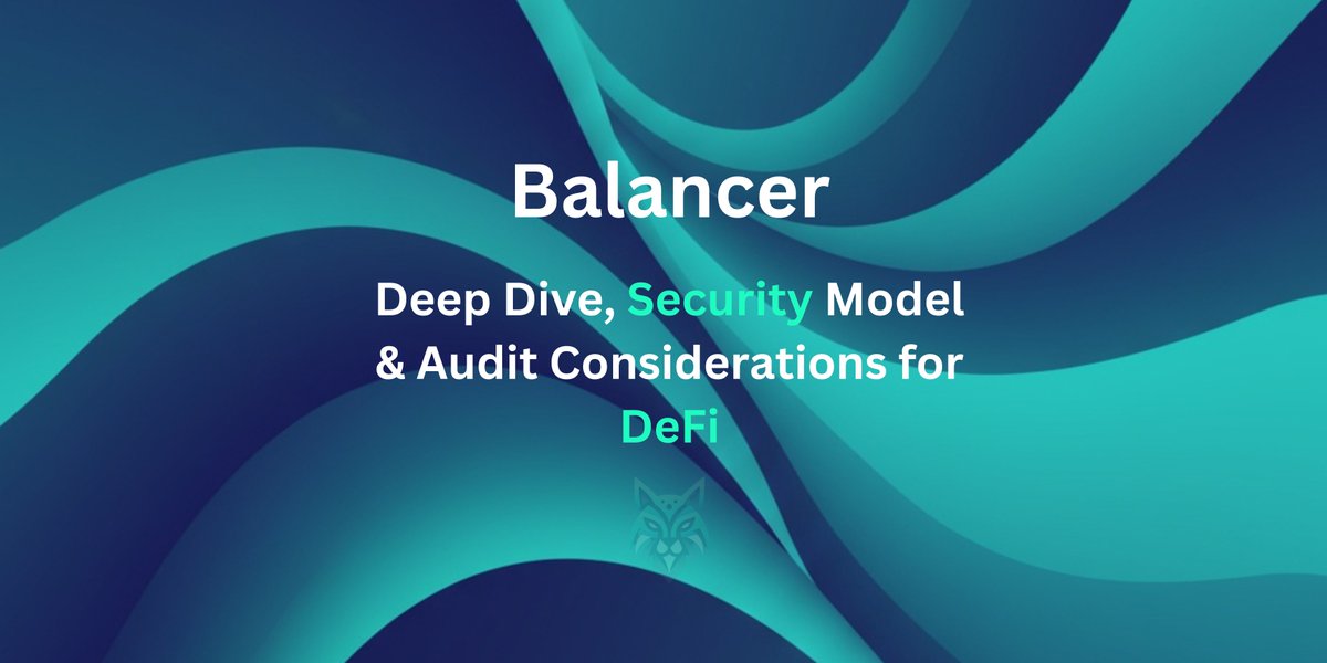 TheBlockChainer's tweet image. We've spent some time examining Balancer’s protocol design, particularly the latest changes in V3, and have written a technical analysis for anyone interested in AMMs, DeFi architecture, or security.
The post covers:
● How the singleton Vault actually works (and why it…
