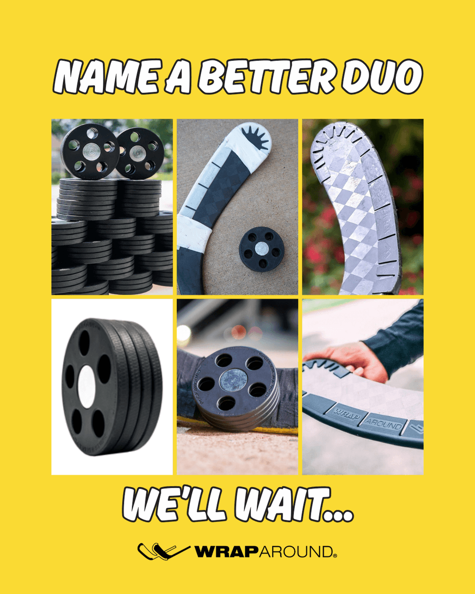 Like peas and carrots...

We take ice hockey, off-ice.