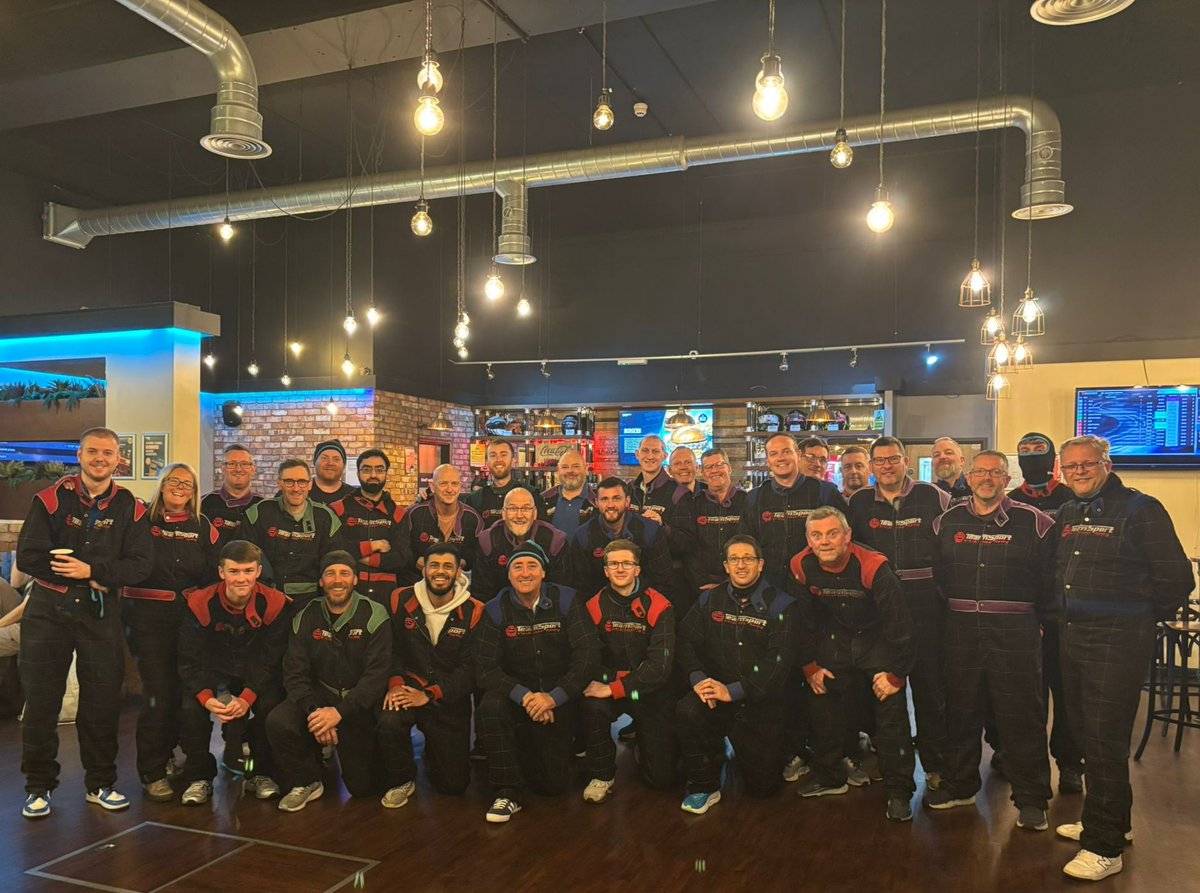 Shortconstruct's tweet image. Last week, our team traded hard hats for helmets and hit the track for an adrenaline-fuelled go-karting session.  

Beyond the thrill of the race, the event was an opportunity to strengthen team bonds and connect outside of the usual work setting. 

#TeamBuilding