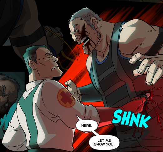 REFUSERADIO's tweet image. medic had one hype moments and aura scene and ruined it by having to fix his stupid nerd glasses immediately after