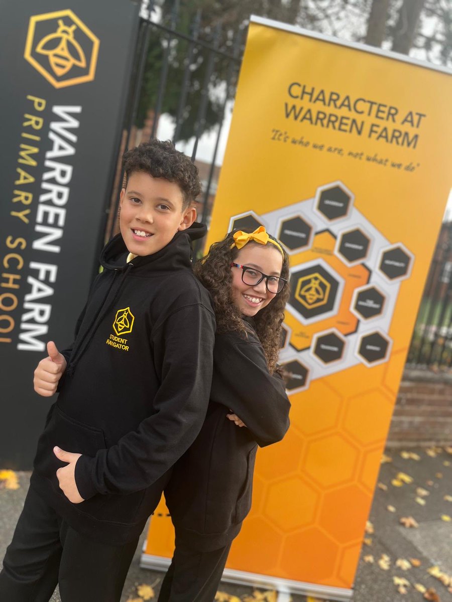 warren_farm_pri's tweet photo. 🧭🟡🟢🔵🔴 🧭
Introducing our Warren Farm Primary School Student Navigators for 2025/26 🫡🐝🫡🐝
#ExcellenceinEverything
#Courage #Honesty #Integrity #Respect #SelfDiscipline
@BirminghamEdu @floydwoodrow @CompassForLife @Found4theFuture @F2dItc @AlistairCarns @bphillipsonMP https://t.co/yzU31EQt6F