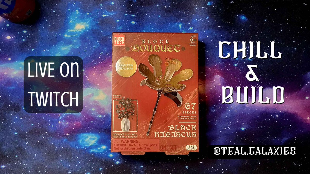 TealGalaxies's tweet photo. LIVE NOW! 👻
Hey Ghostlings — we’re live with a LEGO & Brickbuilding stream! ✨
Come vibe, chat, and get creative with me 💬❤️
Blerps are ON if you wanna add a little chaos 😅🔊
#Twitch #CreativeStream #CozyVibes #TwitchAffiliate https://t.co/HacIllllH4