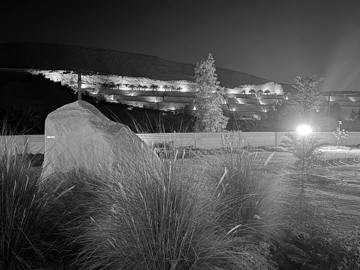 .

Midnight at Diriyah ..