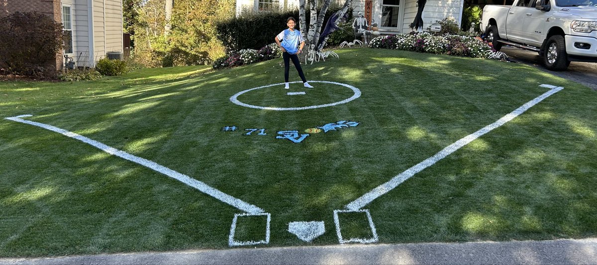 11th Birthday present for this gal...if your yard doesn't look like this you're doing it wrong.
<a href="/GOSVBSA/">Seneca Valley Baseball & Softball Association</a> #10UFastPitch