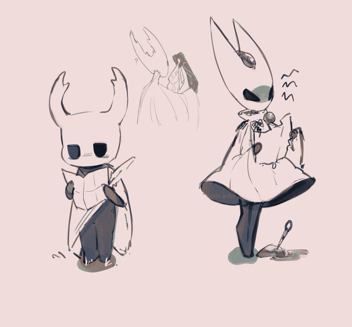 (warmup)  projecting myself being directionally challenged onto these bugs 
#hollowknight