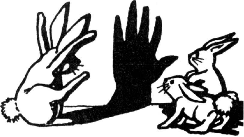 RealPreCinema's tweet image. This picture from Olive Cook's book shows a model of a Shadow Play booth on p68 with accompanying description.
READ Olive Cooks 'Movement in Two Dimensions' @internetarchive while we see father rabbit below, entertain his family with a human hand. archive.org/details/moveme…