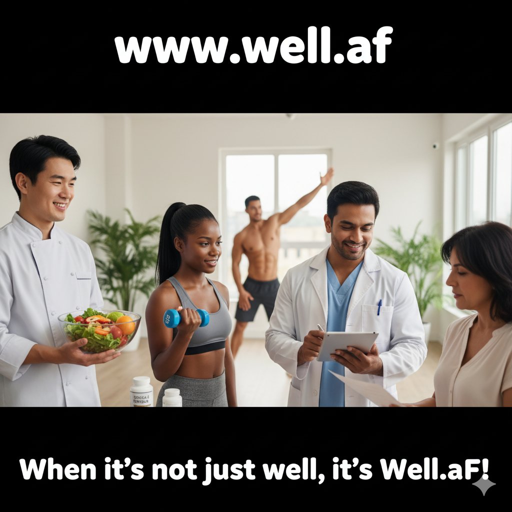 SuperDudePro's tweet image. Invest in your ultimate well-being! 🌱💪 

The vibrant domain well.af is now available! Ideal for health coaches, fitness apps, nutrition services, medical platforms, or any brand promoting a holistic and thriving lifestyle. 

When it's not just well, it's…