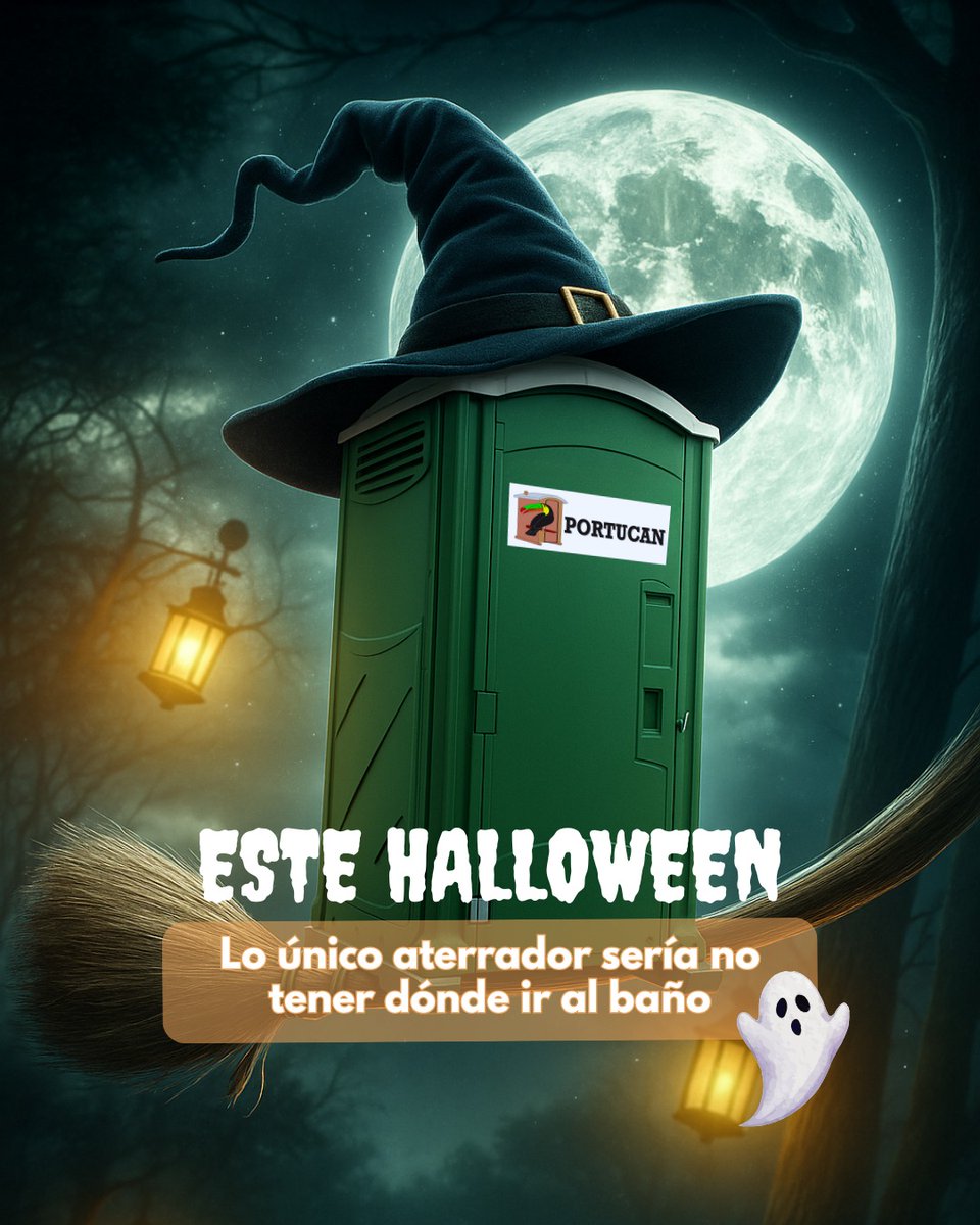 Portucan_'s tweet photo. Porque quedarse sin baño sí que da miedo!! No te preocupes que para tu evento de Halloween, nosotros ponemos la comodidad¡. ¡Contáctanos  al 6165-3156!  #bañospanama https://t.co/xsYguGp9wu