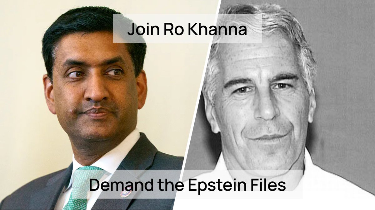 Releasing the Epstein files is about giving survivors justice and Americans transparency. 

Join my nationwide voting group to demand the Epstein files: sway.co/rokhanna