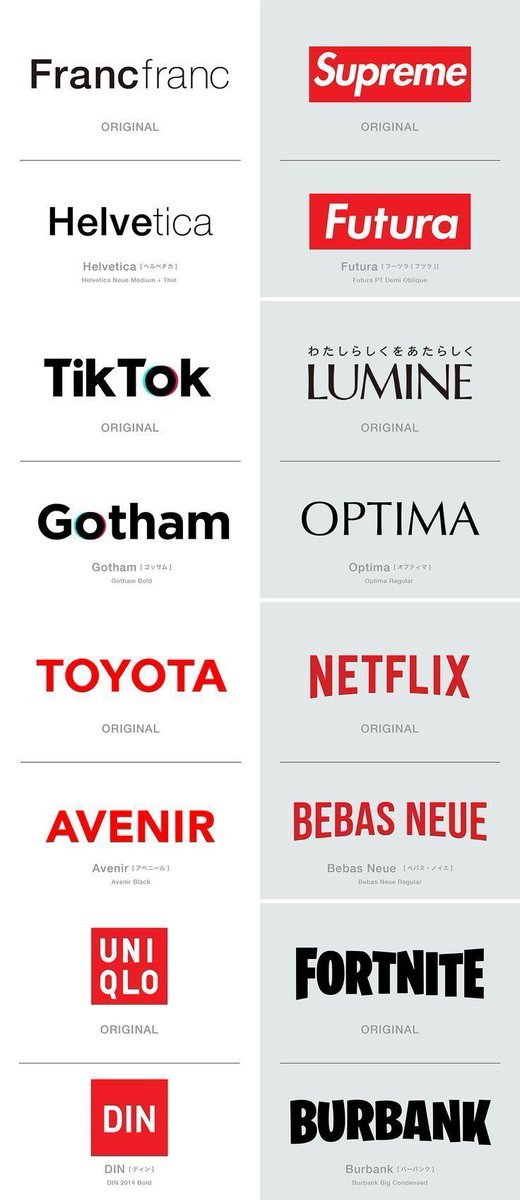 DrFonts's tweet photo. Fonts to use
Do you know any of these? 👀 https://t.co/AZDi4fsJ0G