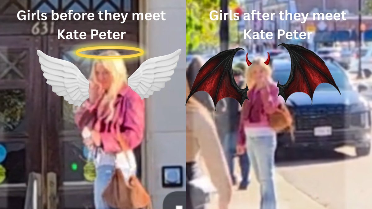 A story of Kim Fair before and after being around Kate Peter for roughly 60 minutes (in two acts):

A little naughty, a little nice and everything spice when it comes to Brian Tully and Kate Peter releasing @LindseyGaetani's unredacted cellphone extraction.