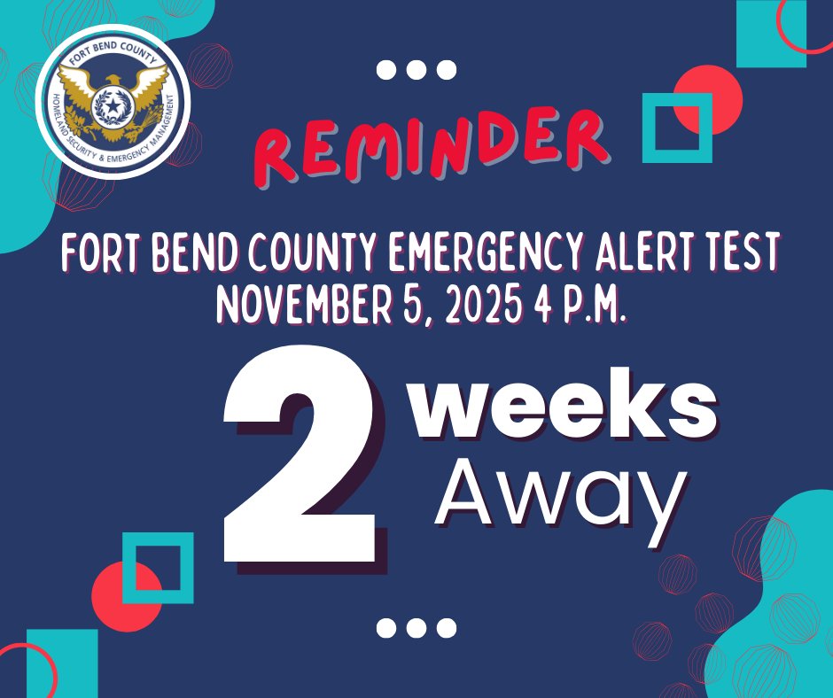 Fort Bend County Office of HS&EM tweet media