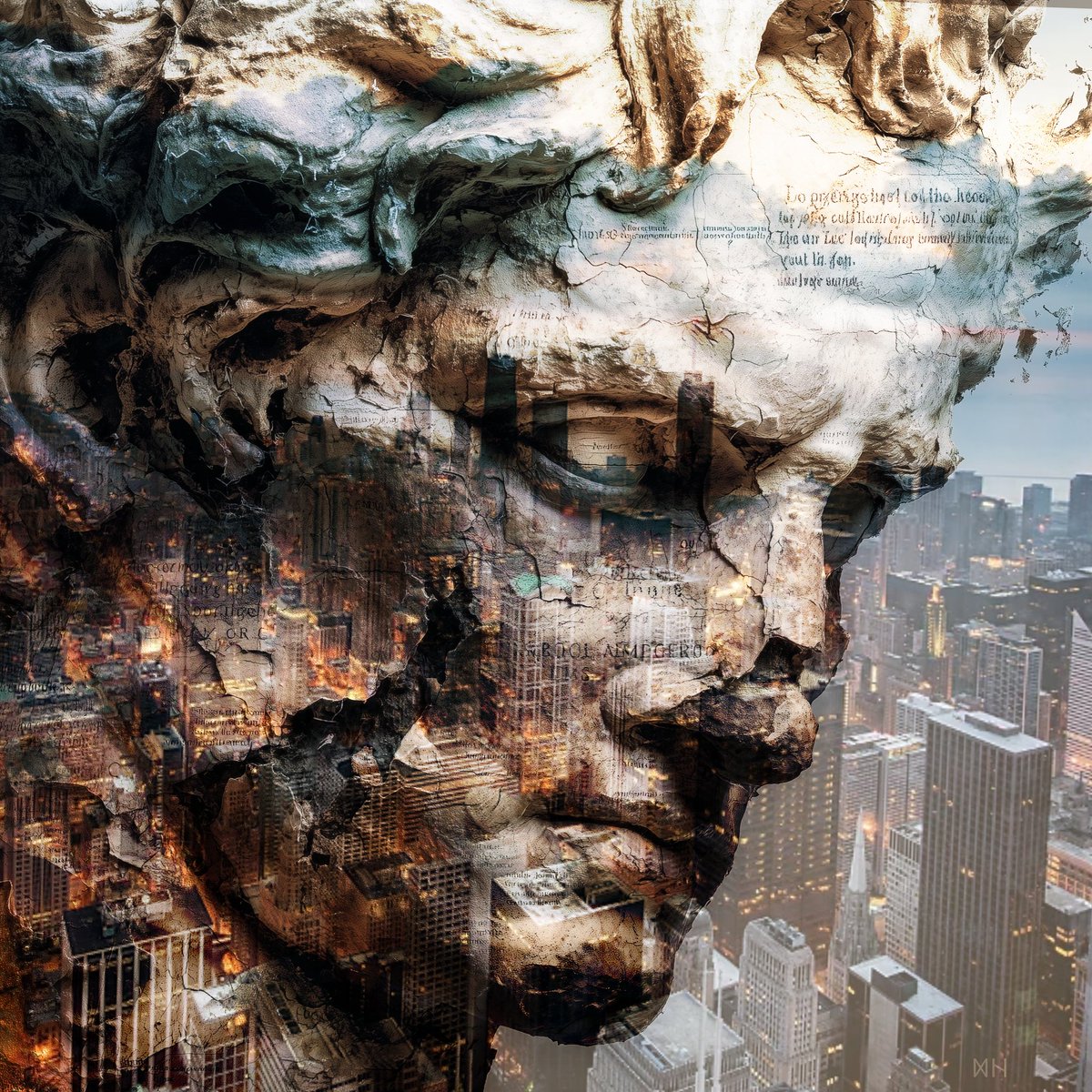 "Our age reminds one of the dissolution of the Greek city-state: Everything goes on as usual and yet there is no longer anyone who believes in it. The invisible spiritual bond which gives it validity, no longer exists, and so the whole age is at once comic and tragic — tragic