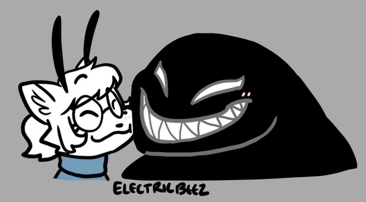 electricbeez's tweet photo. yeah sure, kiss that horrible monster man 
bonus little fucklet of bee https://t.co/om95dk5Ldh