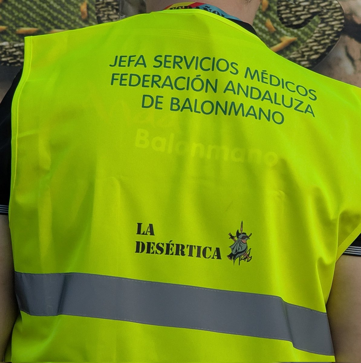¡Gran apoyo médico de <a href="/FAndaluzaBM/">Federación Andaluza de Balonmano</a> en <a href="/la_desertica/">Carrera La Desértica</a>! 🏃‍♀️
Un orgullo contar con nuestra Dra. <a href="/Socomrios/">Socorro M Rios</a>, Jefa de Servicios Médicos, colaborando en esta espectacular prueba de gran prestigio nacional e internacional.
Gracias por colaborar con nuestro deporte hermano.👏
