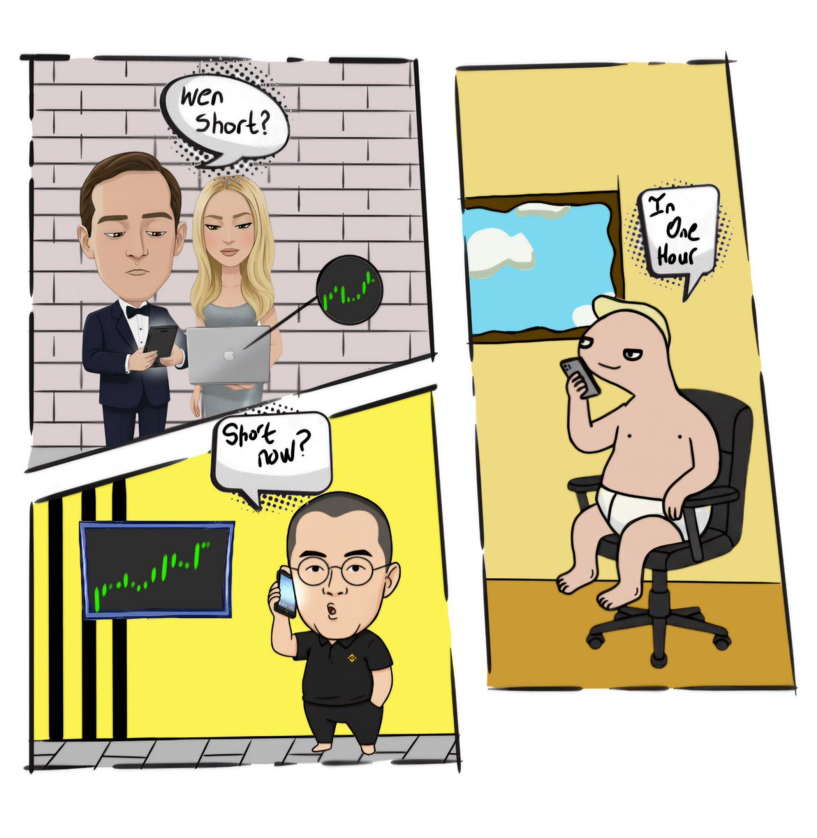 dolandworld's tweet photo. @Cryptobullmaker @cz_binance They got 19 billion, and you were paid fraction of it. https://t.co/kfkQqrFFhe