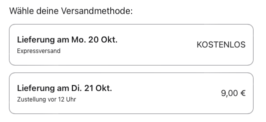 sonas893's tweet photo. #OnlyApple Da darfst du 9€ bezahlen, um deinen Artikel später zu bekommen. Das ist genau mein Humor. https://t.co/vm5R4zs7KE