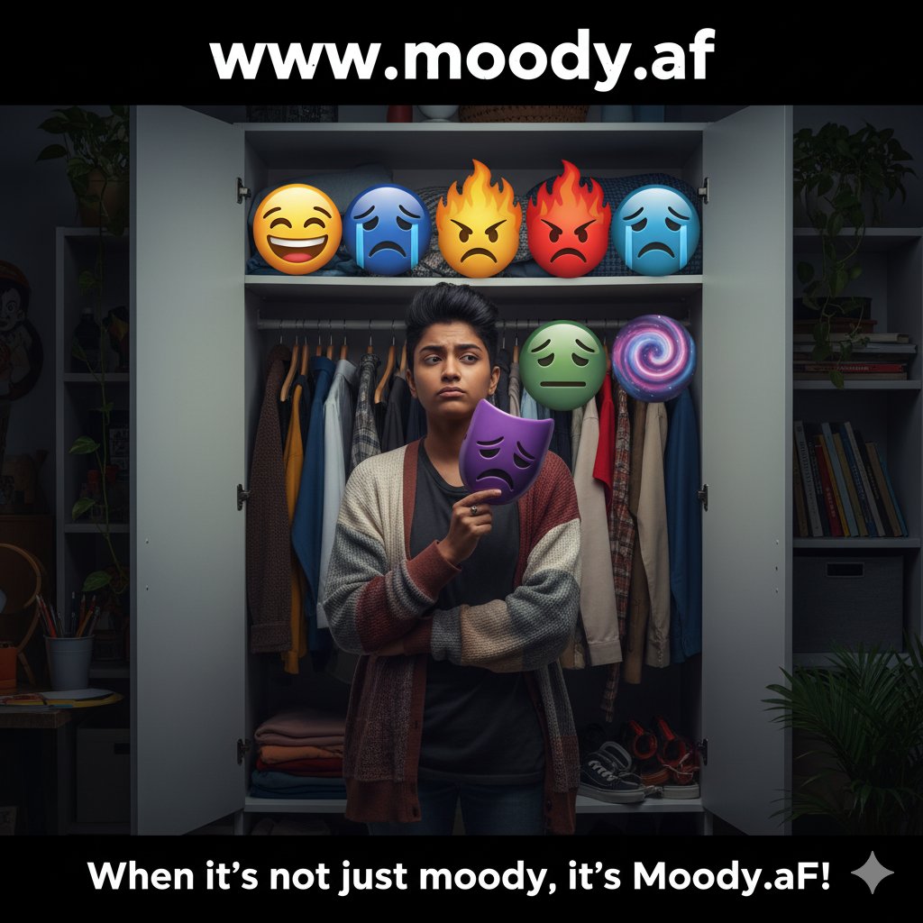 SuperDudePro's tweet image. What's the vibe today? 🤔 

The expressively relatable domain moody.af is now available! Ideal for lifestyle blogs, humor sites, personal journaling apps, or any brand embracing the full spectrum of human emotions. 

When it's not just moody, it's…