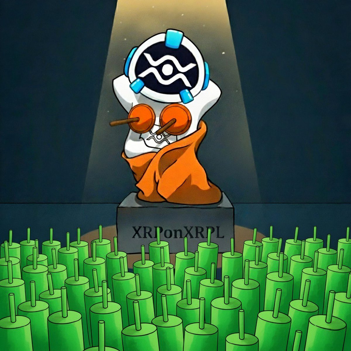 Toilet plungers on nipples = confirmed bullish indicator 🧘‍♂️🚀
Only $XOX does it right #XRPL $XRP