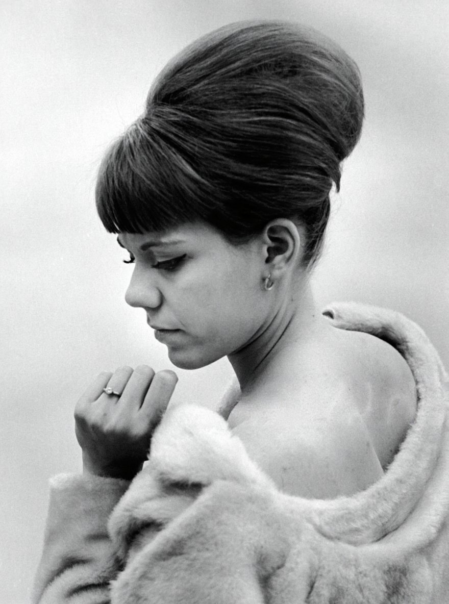 Karen van der Lude attending an exclusive photo session, 1967, being shot by Ron!